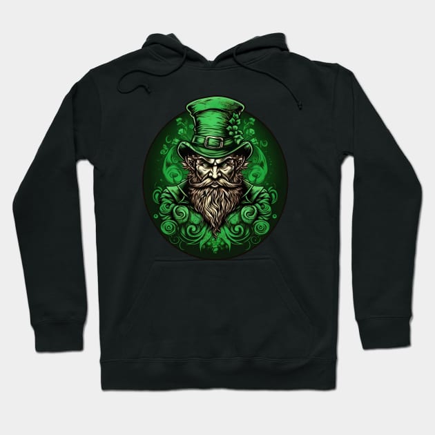 St. Patrick's Day Leprechaun Hoodie by MaxDeSanje 